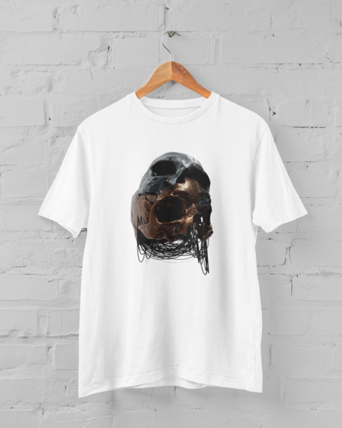 Oversized "Skull" Tee