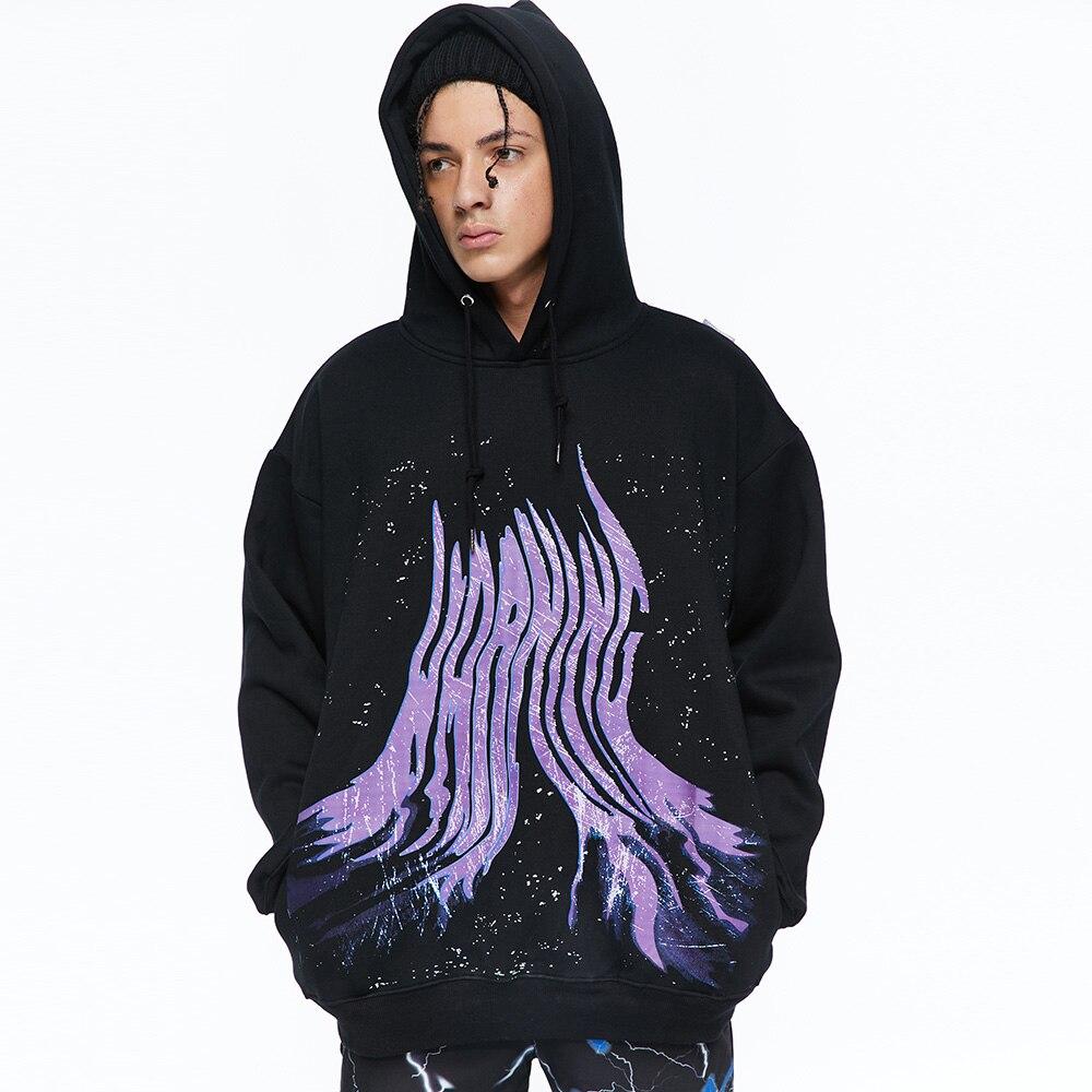 Oversized "WARNING" Hoodie