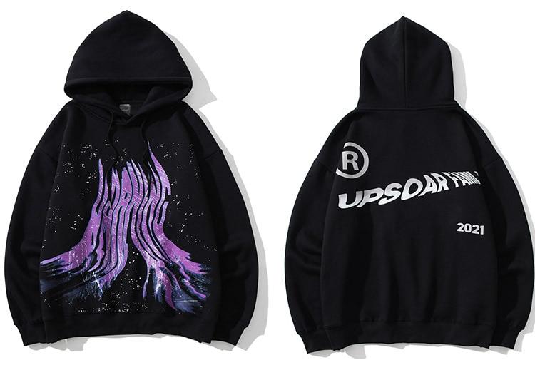 Oversized "WARNING" Hoodie