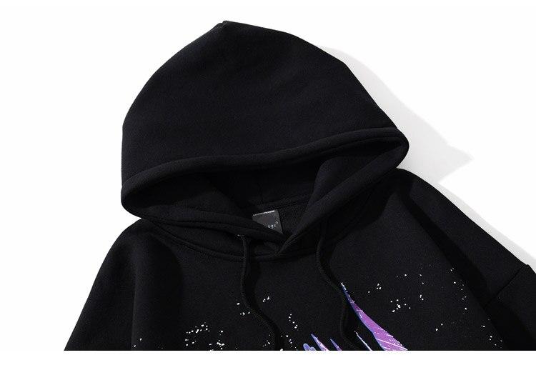 Oversized "WARNING" Hoodie