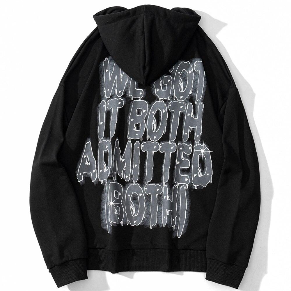 Oversized "WE" Punk Hoodie